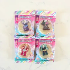 アイカツプラネット！スタンドラバーマスコット 4個セット コンプリート バンダイ コレクション コレクター アニメ インテリア