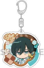 【中古】キーホルダー 糸師凛(ティータイム) アクリルキーホルダー 「ブルーロック」
