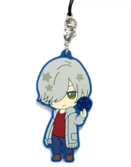 【中古】ストラップ(キャラクター) 御影密 花咲くラバーストラップ きらどる 「一番くじ A3～旗揚げ公演!～」 F賞