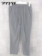 ◇ BAYFLOW ベイフロー ウエストゴム 九分丈 アンクル パンツ サイズ2 グレー レディース 【中古】 【1002800721252】