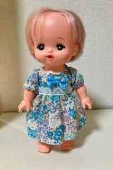 メルちゃんサイズ　ワンピース　青系