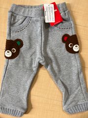 ミキハウス新品パンツ　編みぐるみパンツ