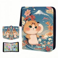 カードファイル 9ポケット（900枚収納） 収納 コレクションカードバインダー コレクションファイル シート 大容量 PU皮套 カードシート カードィングカード サイズ対応 スターカードゲーム