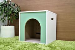 ペットハウス ポリ板 定価2万円 [美品] 犬小屋 小型犬用 室内用 40cm