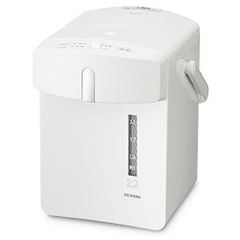 アイリスオーヤマ 電気ポット メカ式 2.2L 安全ロック機能 ホワイト