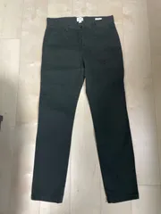 H&M スキニーフィットストレッチ　深緑　28インチ