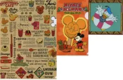 【中古】クリアファイル パークフードデザイン クリアホルダーセット 「ディズニー」 東京ディズニーリゾート限定