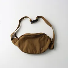 ポロラルフローレン POLO RALPH LAUREN キャンバスウエストバッグ/ブラウン ポニー刺繍 ボディバッグ ポーチ【2400014488067】