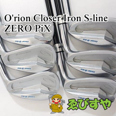入間■【中古】 アイアンセット その他 O'rion Closer Iron S-line 6本(6-9 P 46) ZERO PiX 0 0[8180]