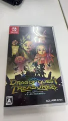 ほぼ新品 Nintendo Switch ソフト ドラゴンクエスト トレジャーズ　蒼き瞳と大空の羅針盤