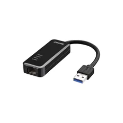 BUFFALO 有線LANアダプター LUA4-U3-AGTE-BK ブラック Giga USB3.0対応 【Nintendo Switch動作確認済み】 0