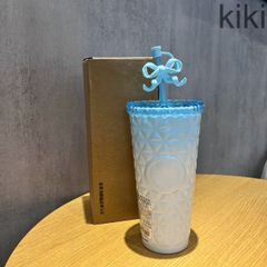 美品 新品 未使用 韓国限定 Starbucks スタバ サマー MD クラッシィ リボン ダイオン-307