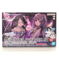 ◎BANDAI SPIRITS プラモデル 30MS オプションヘアスタイル＆フェイスパーツセット(三峰結華/幽谷霧子) 「アイドルマスター シャイニーカラーズ」 30 MINUTES SISTERS 外箱開封品