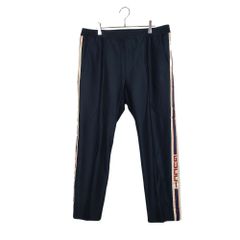 GUCCI グッチ 18AW Jogging Pant with Stripe サイドライン ジョギング パンツ 521882 Z344H 50 ネイビー