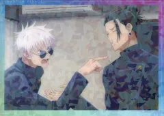 【中古】キャラカード 五条悟＆夏油傑(横型/等身) 「呪術廻戦 ファントムパレード クリアカード 懐玉・玉折」