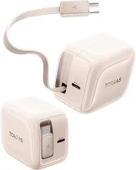 【在庫処分】【リール式】TORRAS FlexLine 充電器 type-c 40W 急速充電器 PD3.0対応 タイプcケーブルー体型 折りたたみ式プラグ USB C 急速充電 PSE認証済み トーラス iPhone16/15/14/Androidのサムネイル
