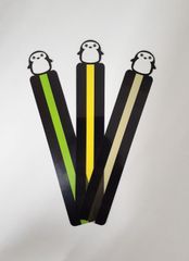 リーディングトラッカー　ペンギン　黄緑・黄・薄黄　3枚セット