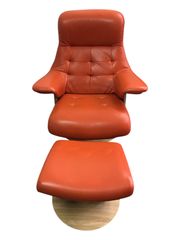 ◆美品◆ Karimoku カリモク THE FIRST ザ・ファースト リクライナー RU72 1Pソファ＆オットマン