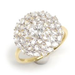 ダイヤモンドリング 約13号 K18YG・D0.35ct・1.01ct ハートのサムネイル