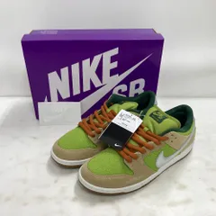 02w12649 ナイキエスビー NIKE SB  Dunk Low Pro  ナイキ SB ダンク ロー プロ  グリーン  29.0cm ベトナム製 メンズ  外箱あり タグ付き  スニーカー  FQ7585-200  【中古品】
