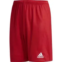【新品】【ジュニアサイズ】【J160cmのみ】adidas(アディダス)　サッカーウェア パンツ キッズ・ジュニア JR パルマ16ゲームショーツ　パワーレッド×ホワイト　LOX19-AJ5893-J160