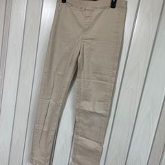 TS-19《子供服》 UNIQLO　キッズ　男女兼用　レギンスパンツ　Lサイズ　135cm～145cm　総ゴム　男の子　女の子　洗い替え　汚れ用　ズボン