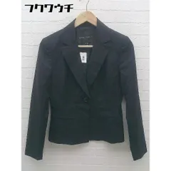 ◇ BUONA GIORNATA ボナジョルナータ シングル1B 長袖 テーラード ジャケット サイズM ブラック レディース 【中古】 【1002802550126】のサムネイル