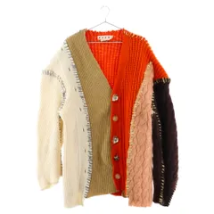 MARNI (マルニ) 20AW CDMD0190Q1FH917 パッチワーク オーバーサイズ カーディガンのサムネイル