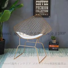 ダイニング チェア ラグジュアリー コンパクト ラティス フレーム おしゃれ かわいい インテリア 北欧 リビング 食卓 椅子 白 黒 ゴールド