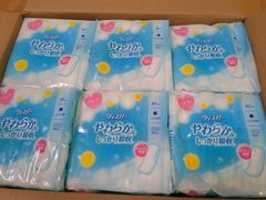 ウィスパー　やわらかしっかり吸収　30個入✕１８袋