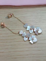 【新品本物】ケイトスペード プレシャスパンジー ロングピアス