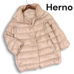 Herno ヘルノ 21336-DP-12017-2200 秋冬 ハイネック ダウン コート ジャケット Sz.44　レディース ルーマニア製