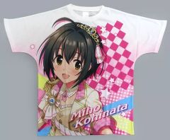 [중고] 의류 코히나타 미호 풀 그래픽 티셔츠 화이트 × 핑크 L 사이즈 [THE IDOLM @ STER CINDERELLA GIRLS 10th ANNIVERSARY M @ GICALCOLLECTION !!!]