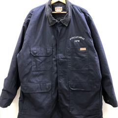 REDKAP レッドキャップ ダックジャケット カバーオール 企業コラボ ハンティングジャケット 刺繍 メキシコ製 メンズ RG-XL ネイビー