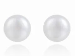 淡水パール ピアス 9mm パール ホワイト レディース 金属アレルギー対応 ジュエリー アクセサリー シルバー925