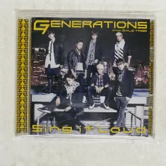 国内盤 GENERATIONS FROM EXILE TRIBE/SING IT LOUD/エイベックスエンタテインメント RZCD59743 CD+DVD □