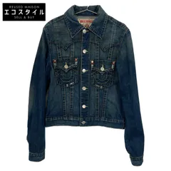 TRUE RELIGION ネイビー デニムジャケット XS TRUE RELIGION ネイビー デニムジャケット XS