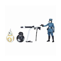 신품 스타 워즈 베이직 피규어 3팩 BB-8/BB-9E/로즈 (퍼스트 오더 ver.) [사가와익스프레스]