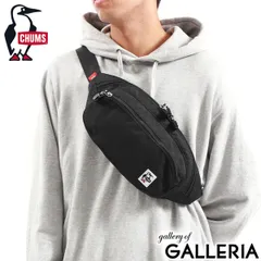 日本正規品 チャムス ウエストバッグ ボディバッグ メンズ レディース CHUMS ブランド 軽量 小さめ 小さい CH60-3688 Black