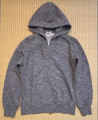 GU　パーカー　グレー
