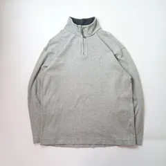 NAUTICA ノーティカ ハーフジップ プルオーバー スウェット グレー XL　B202507