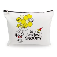 【人気商品】化粧ポーチ レディース ミニポーチ 機能的 ポーチ 大容量 軽量 スヌーピー 出張 トラベルポーチ
