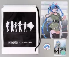 【中古】グッズセット 初音ミク(ワンダーランズ×ショウタイム) グッズセット 「プロジェクトセカイ カラフルステージ! feat. 初音ミク×ZOZOTOWN vol.2」