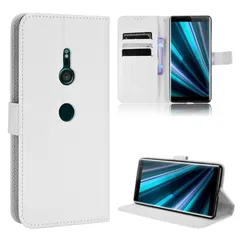 For エクスぺリア XZ3 ケース 手帳型 SO-01L ケース 手帳型 SOV39 ケース 手帳型 801SO ケース 手帳型 手作りレザーケース スタンド機能 落下防止 衝撃吸収 スタイリッシュ 横置き 耐衝撃 保護カバー 人気 For Xperia
