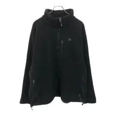 00年代 NIKE ACG ナイキ エーシージー フリースジャケット アウトドア ブラック(メンズ XL)中古 古着 V0233