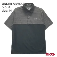UNDER ARMOUR アンダーアーマー 半袖ポロシャツ ブラック系 M [240001922534]#