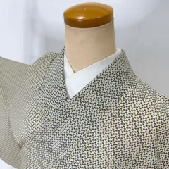 江戸小紋の絽の反物