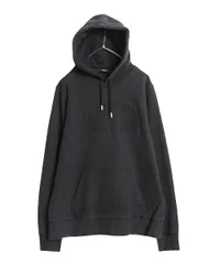 【お得なクーポン配布中!】 ノースフェイス スウェット フード パーカー メンズ L / 裏起毛 ロゴ 刺繍 プルオーバー トレーナー アウトドア ヘビーウェイト ブラック