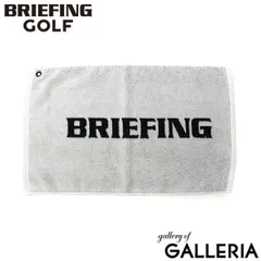 日本正規品 ブリーフィング ゴルフ タオル BRIEFING GOLF ギフト スポーツタオル フェイスタオル ロゴ 吸水 速乾 綿 コットン BRG241A16 WHITEのサムネイル