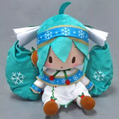 [중고] 봉제인형 하츠네 미쿠(SNOW MIKU 2015)하츠네 미쿠시리즈 스페셜 푹신푹신 인형 [캐릭터 보컬 시리즈 01 하츠네 미쿠]
